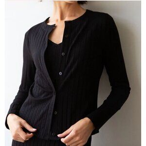 Whimsy + Row NWT Coco Cardigan in Black Size Large
